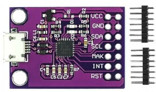 Módulo Conversor USB para SMBus/I2C CP2112 